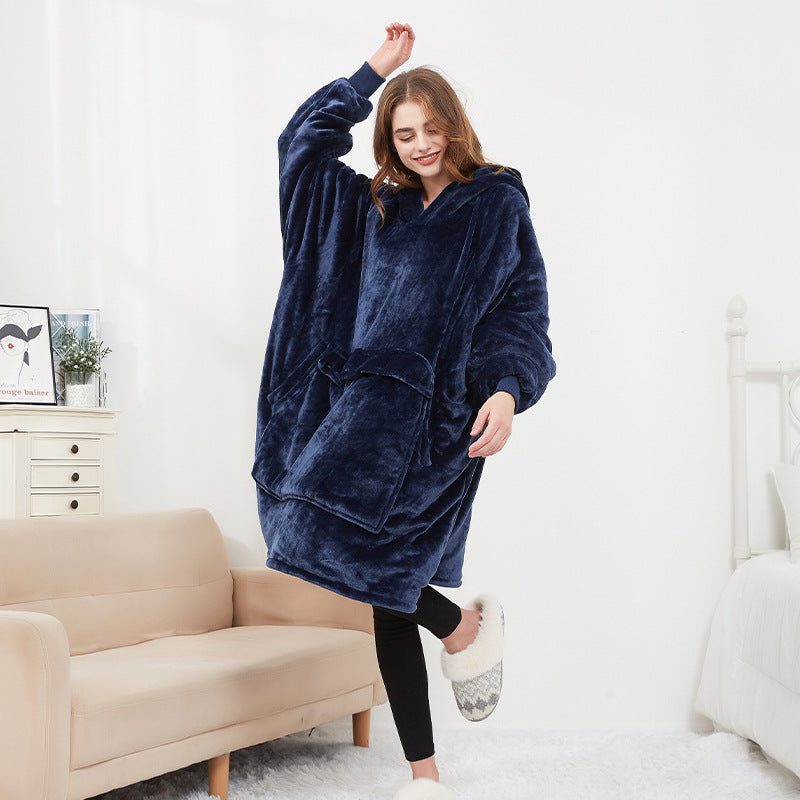 USB Heated Wearable Hoodie Blanket
