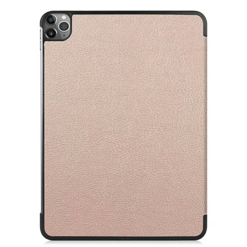 iPad Pro 13 / Air 6 Leather Protective Case – Solid Color Folio Cover