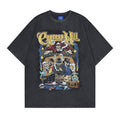 Hardcore Rock Band Graphic T-Shirt