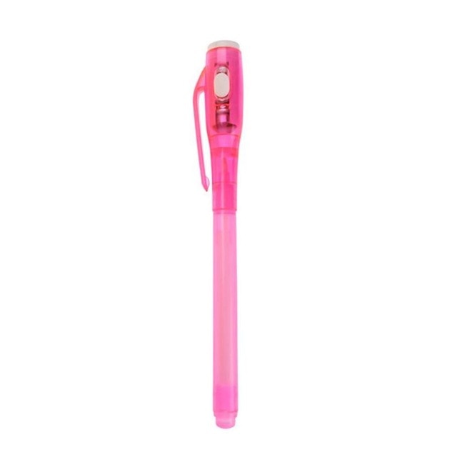 Invisible Ink Pen with UV Light – 2-in-1 Secret Message Pen for Kids, Drawing & Fun