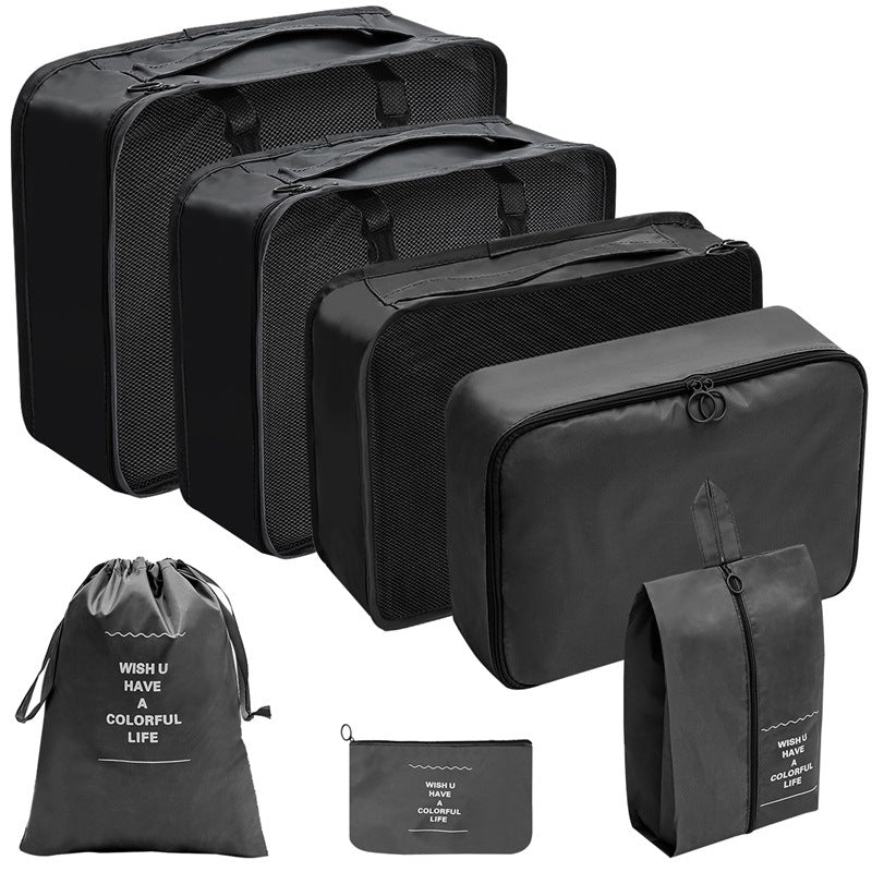 7PCS Packing Cubes for Suitcase – Travel Organizer & Storage Bag Set, Luggage Essentials