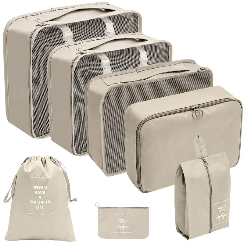7PCS Packing Cubes for Suitcase – Travel Organizer & Storage Bag Set, Luggage Essentials