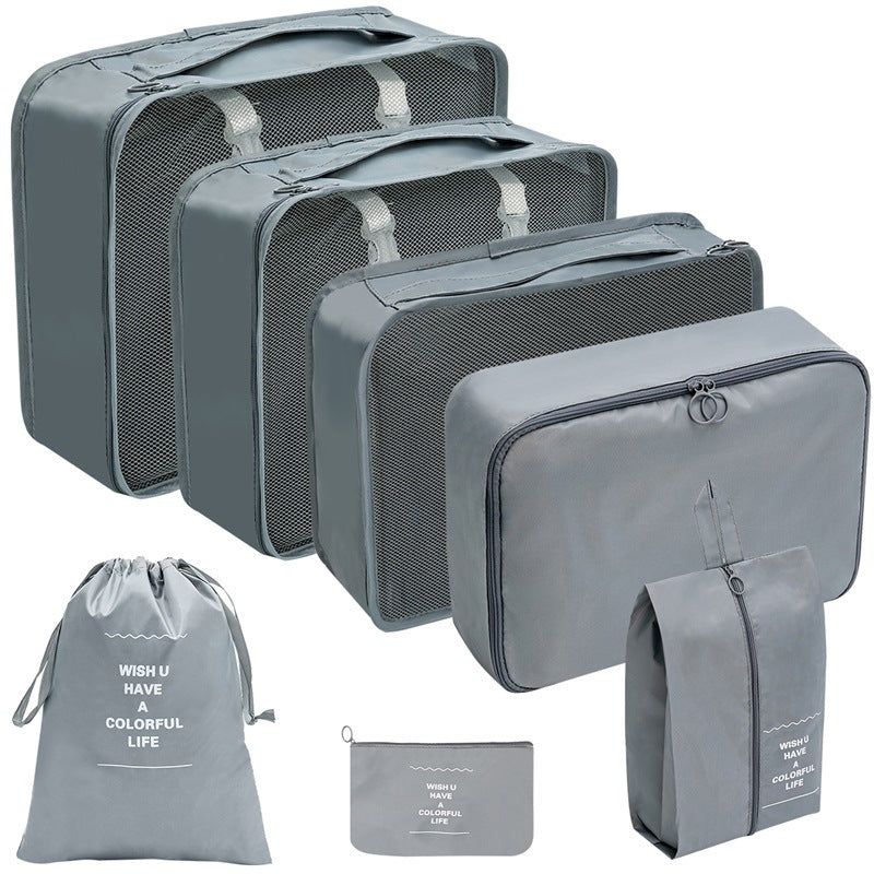 7PCS Packing Cubes for Suitcase – Travel Organizer & Storage Bag Set, Luggage Essentials