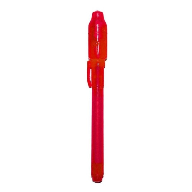 Invisible Ink Pen with UV Light – 2-in-1 Secret Message Pen for Kids, Drawing & Fun