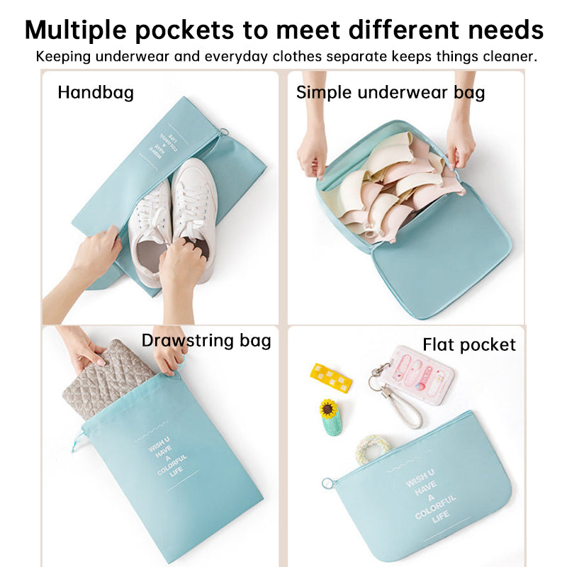 7PCS Packing Cubes for Suitcase – Travel Organizer & Storage Bag Set, Luggage Essentials