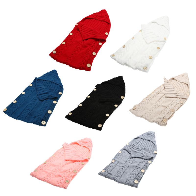 Baby Crochet Knit Swaddle Wrap