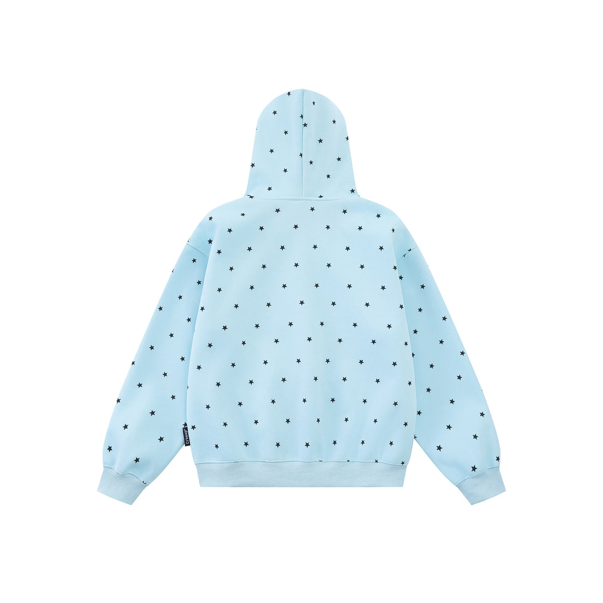 Full Print Star Zip-Up Hoodie