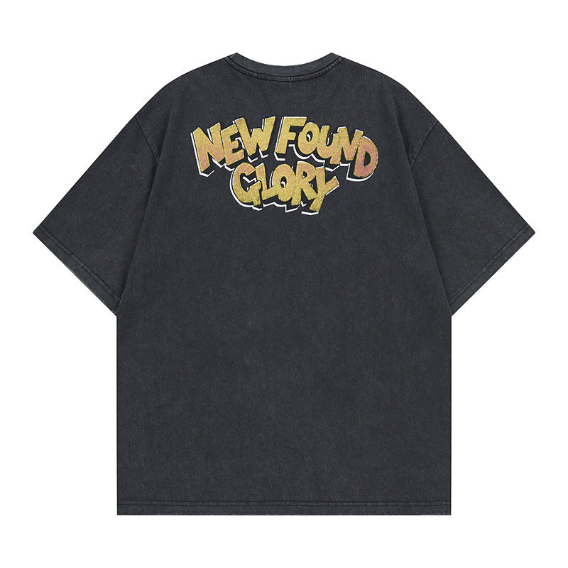 Hardcore Rock Band Graphic T-Shirt