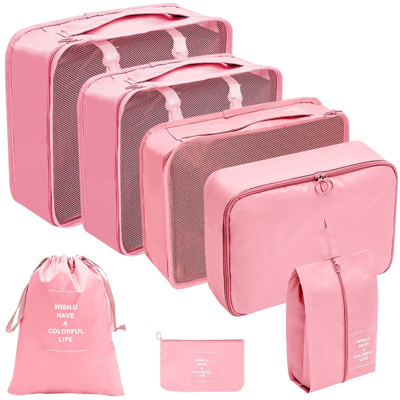 7PCS Packing Cubes for Suitcase – Travel Organizer & Storage Bag Set, Luggage Essentials