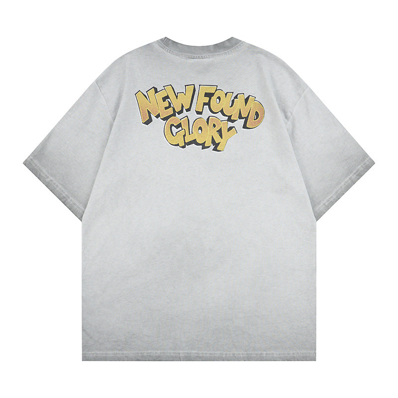 Hardcore Rock Band Graphic T-Shirt