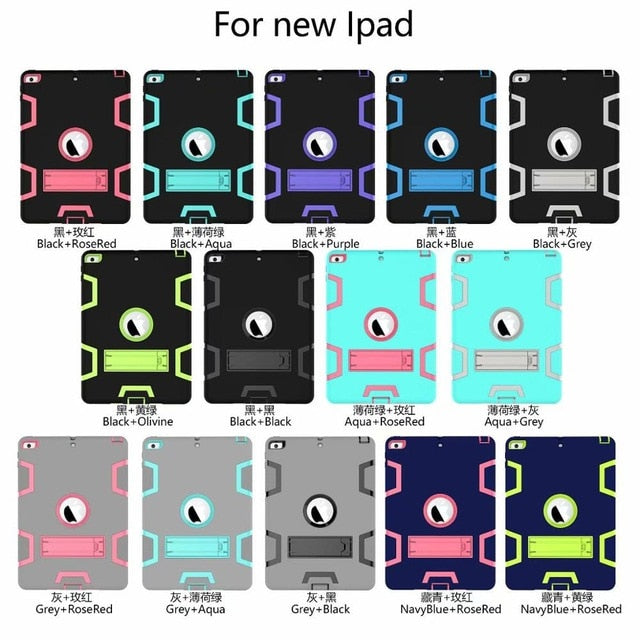 Heavy Duty Kids iPad Case – Silicone Shockproof Cover for iPad 2, 3 & 4