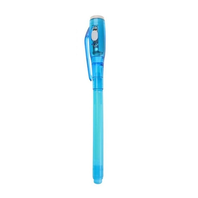 Invisible Ink Pen with UV Light – 2-in-1 Secret Message Pen for Kids, Drawing & Fun