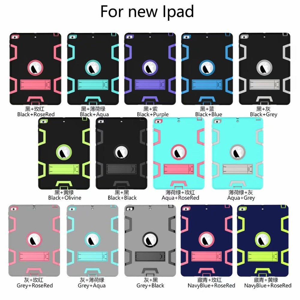 Heavy Duty Kids iPad Case – Silicone Shockproof Cover for iPad 2, 3 & 4