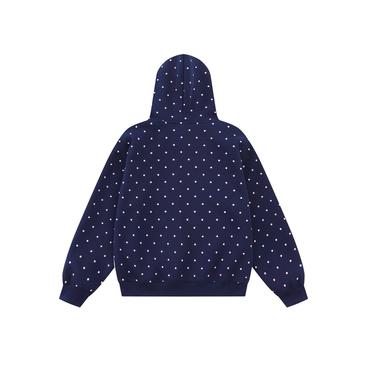 Colorful Star Print Zip-Up Hoodie