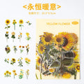 Botanical Flower & Butterfly Sticker Pack — Vintage Nature Decals for Journaling, Scrapbooking & DIY