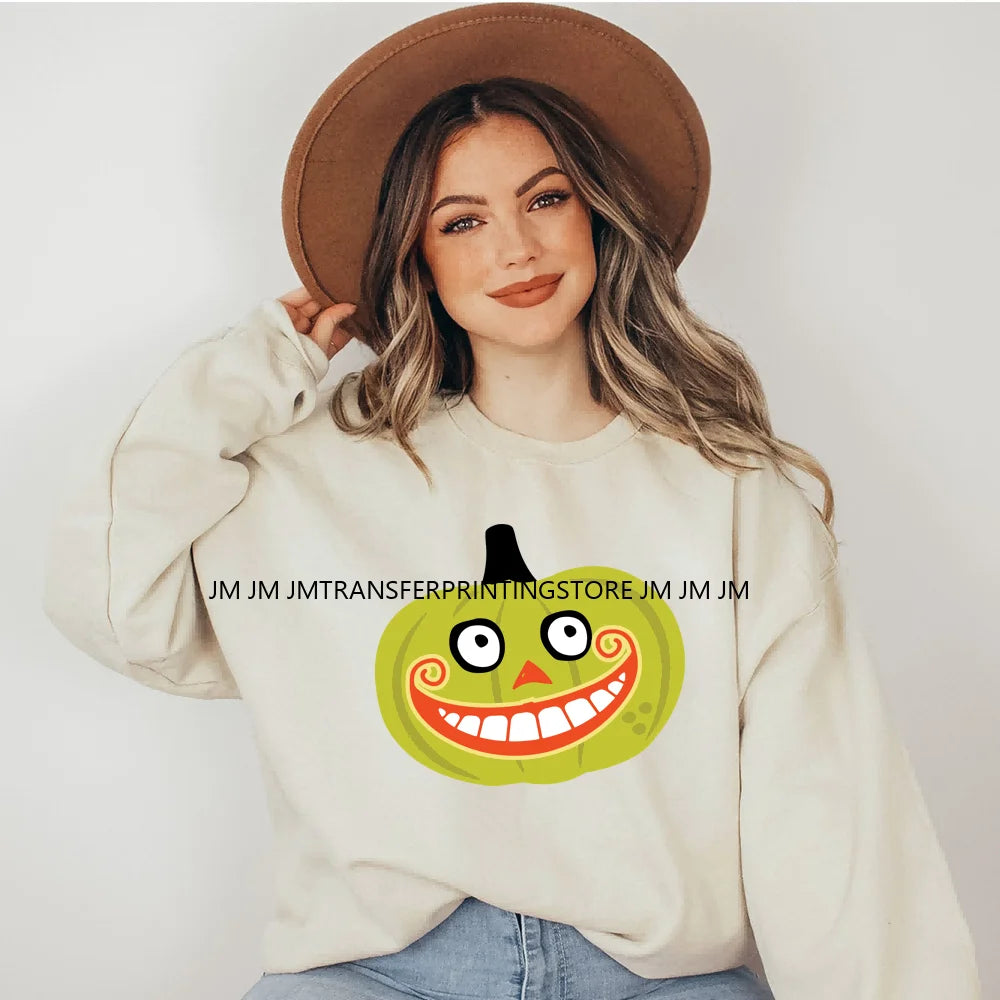 Espooky Vibes Latina Halloween Iron-On Patch – DTF Heat Transfer for Hoodies & Tees