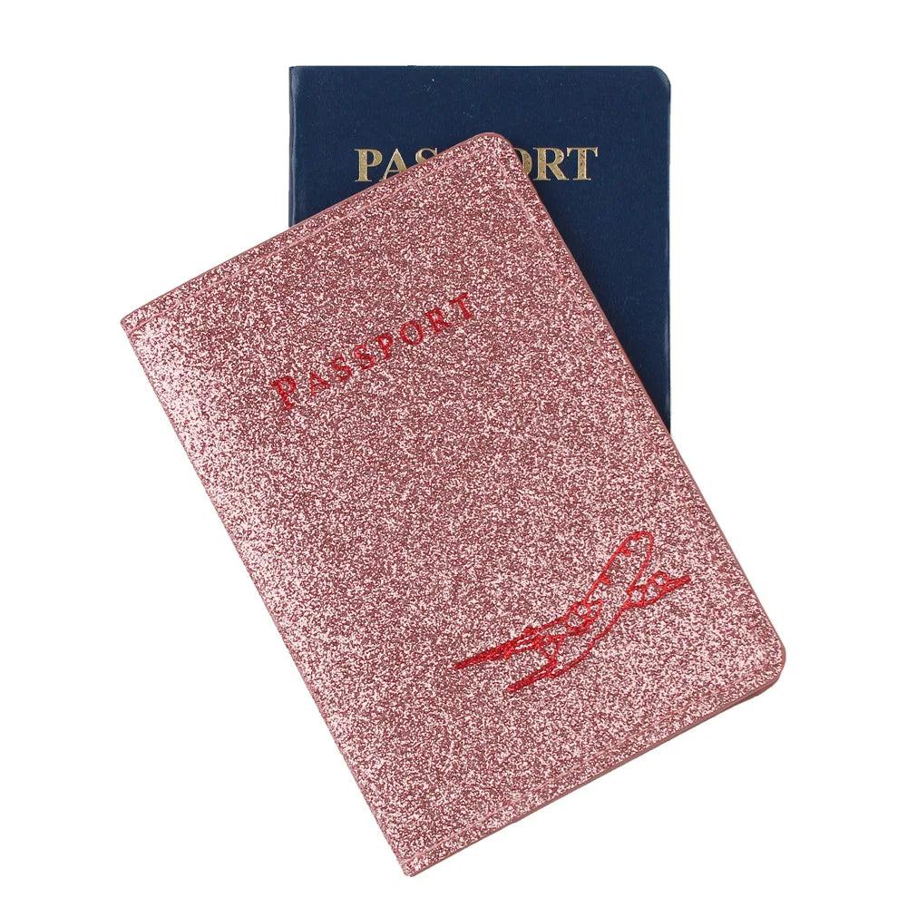 Fashion PU Leather Passport Cover & Card Holder — Slim Travel Wallet Organizer