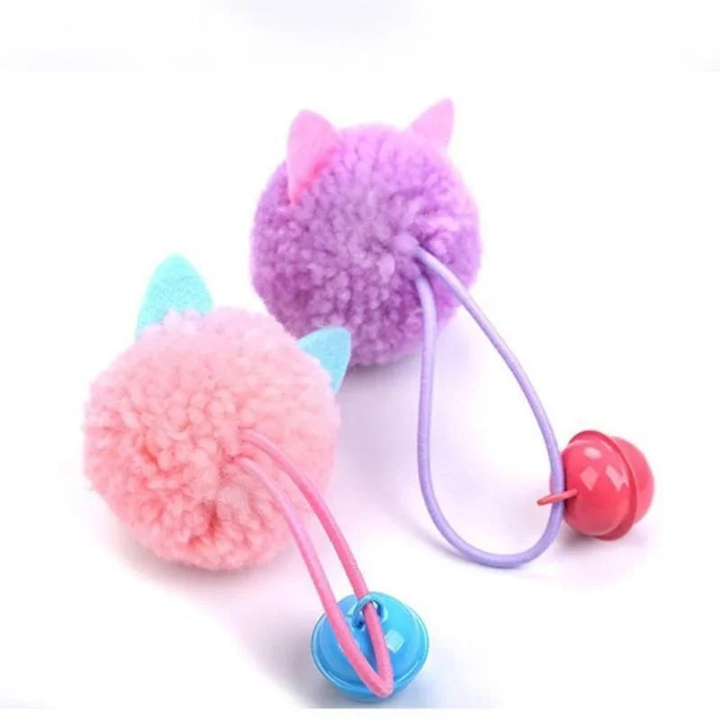 Plush Mouse Cat Toy with Bell – Interactive Pet Toy for Cats & Small Dogs