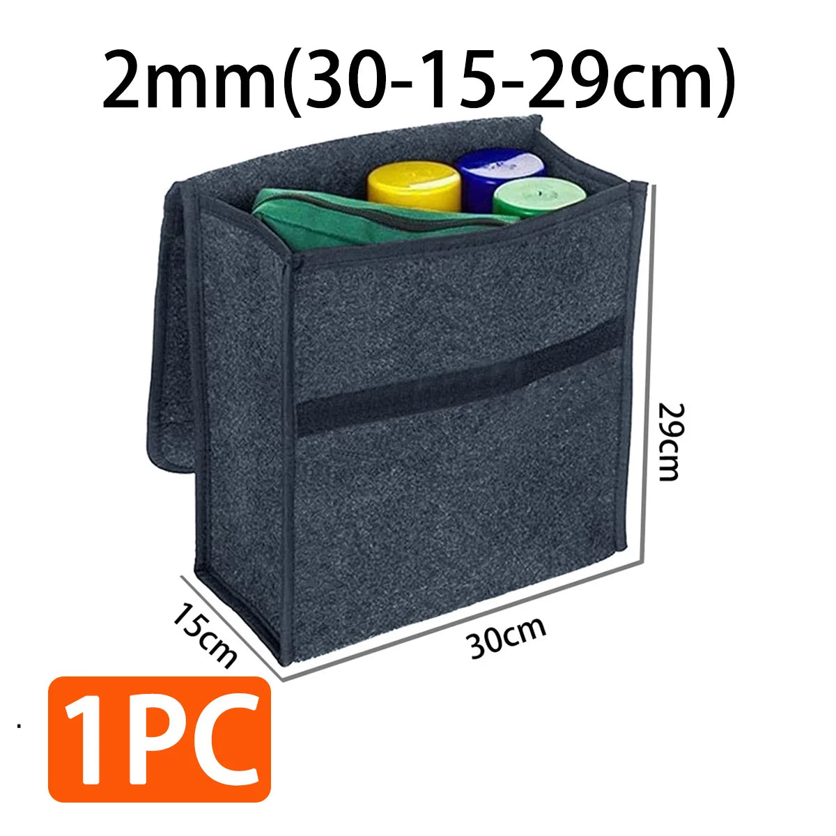 Foldable Felt Car Trunk Storage Bag – Portable Multifunctional Organizer for Travel & Daily Use