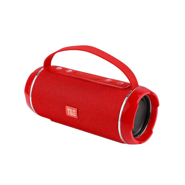 Portable Bluetooth Speaker with FM Radio – Wireless Waterproof Subwoofer Sound Box