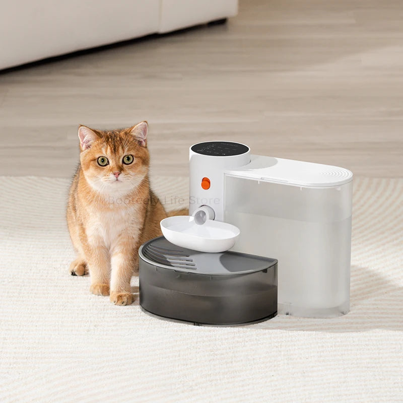 Automatic Cat Water Fountain – Cordless, 3L Tank, 180-Day Battery, Self-Cleaning Dispenser for Cats & Small Dogs