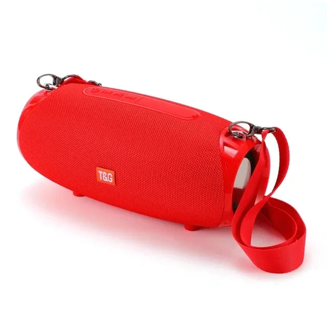 Portable Bluetooth Speaker with FM Radio – Wireless Waterproof Subwoofer Sound Box