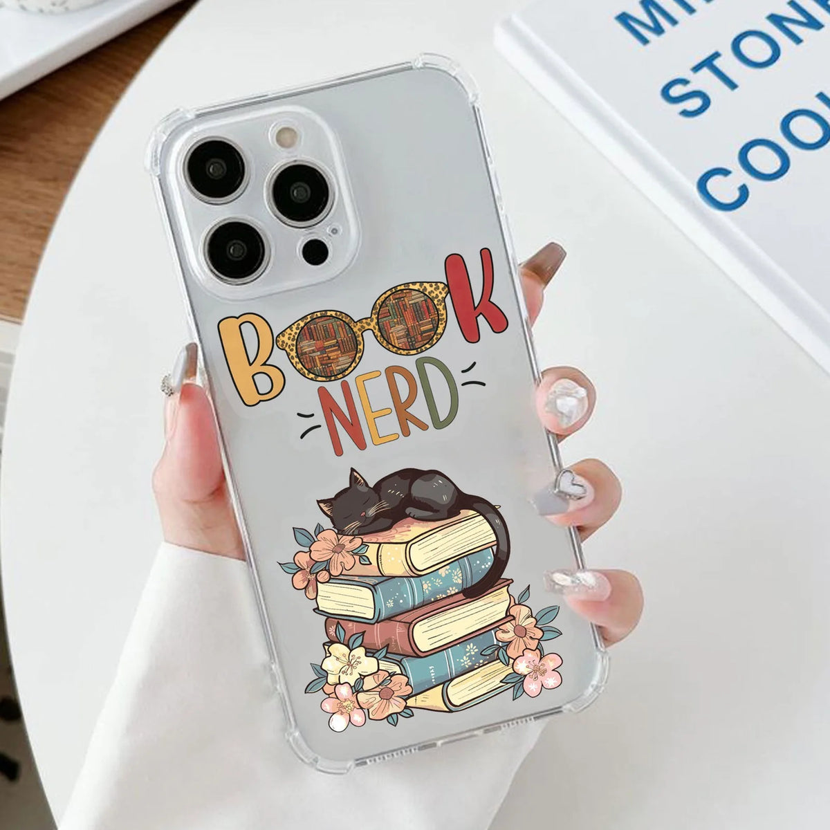 Retro Reading Sticker Pack – 50pcs Bookish Decals for Laptops, Journals & More