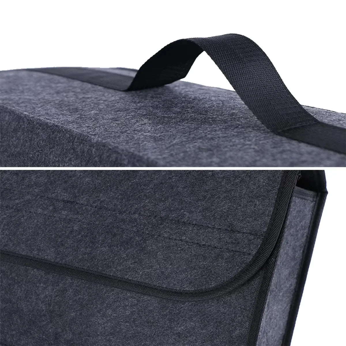 Foldable Felt Car Trunk Storage Bag – Portable Multifunctional Organizer for Travel & Daily Use
