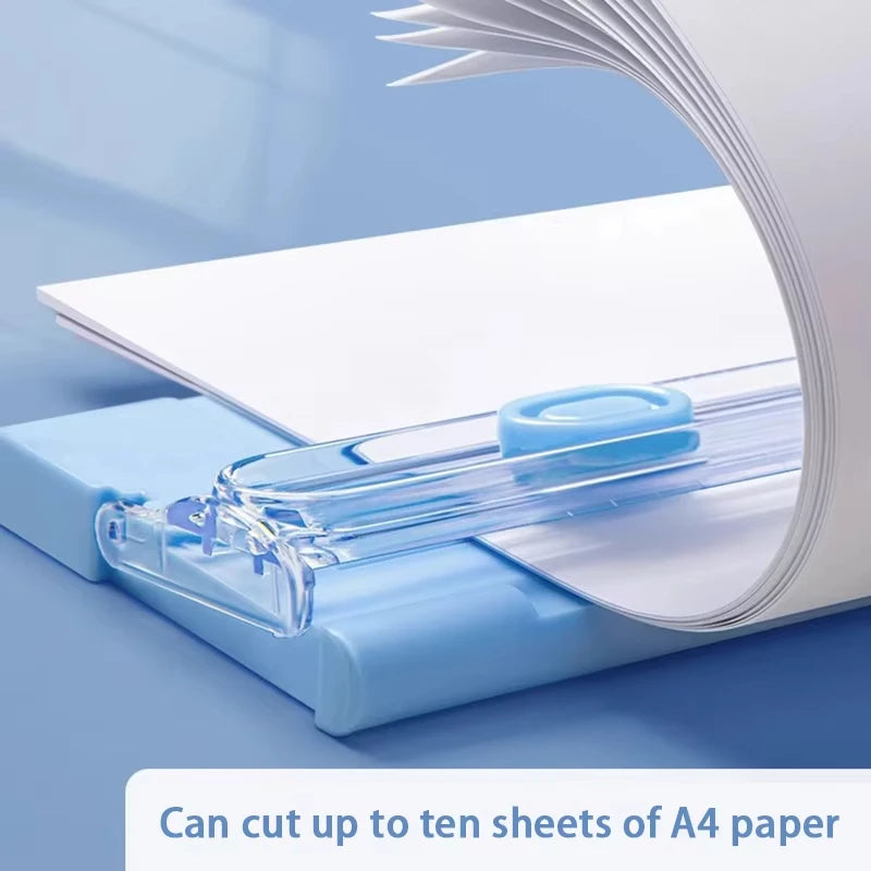 A4 Mini Paper Trimmer — Portable Paper Cutter for Journaling, Crafts, Scrapbooking & Cards