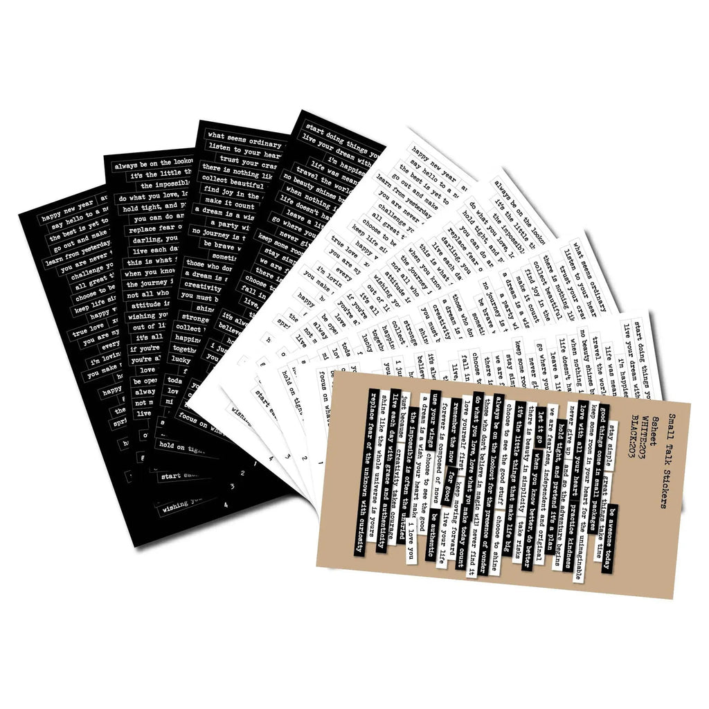 Motivational Quotes Sticker Pack – 406pcs for Journaling, Scrapbooking & DIY Crafts