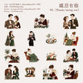 Romantic Lover Sticker Pack – 30pcs Wedding & Love Decals for Journals & Planners