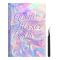Motivational Quotes Sticker Book (1200pcs+) — Colorful Journaling Stickers & Creative Gift