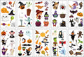 Halloween Temporary Tattoo Sheets (10 Sheets) — Pumpkins & Ghosts for Kids