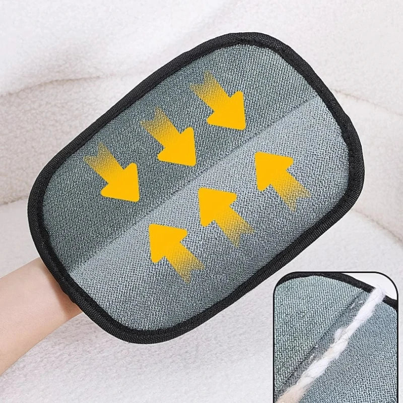 Pet Hair Remover Glove – Reusable Washable Lint Mitt for Clothes, Furniture & Bedding