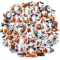 Halloween Pumpkin & Ghost Sticker Pack (50pcs) — Fun for Kids & Adults!
