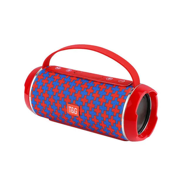 Portable Bluetooth Speaker with FM Radio – Wireless Waterproof Subwoofer Sound Box