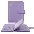 PU Leather Passport Holder with Card Slots — Travel Wallet Cover for Men & Women